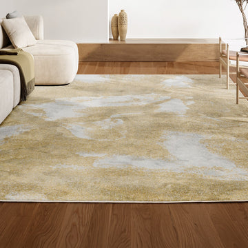 Petalo Abstract Two-tone Modern Area Rug